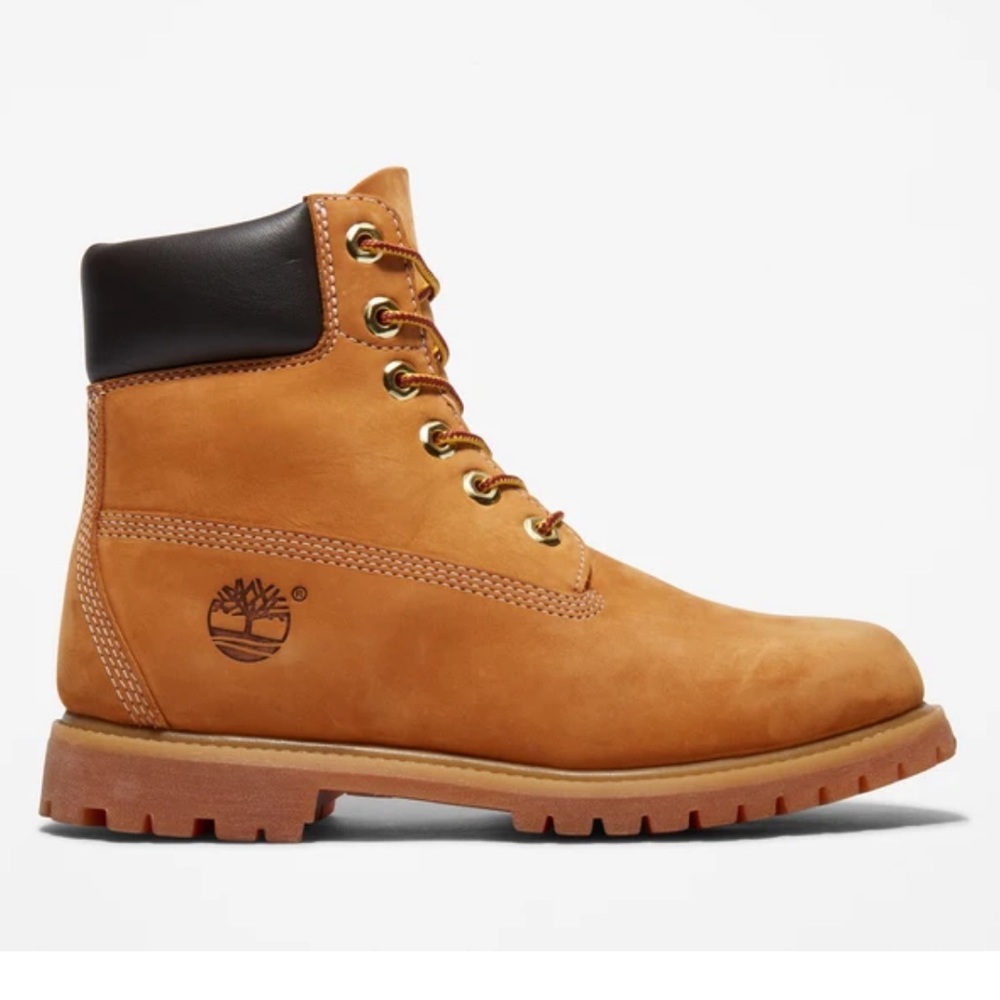 WOMEN'S 6-INCH PREMIUM WATERPROOF BOOT Timberland - Wheat Nubuck- 9.5